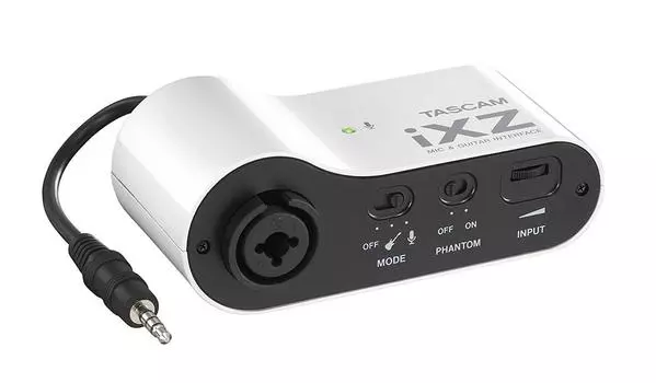 TASCAM iXZ Микрофон Гитарный Интерфейс для Youtube Pocket Kara Music Production Прямая трансляция iPad/iPhone/iPod touch/Android