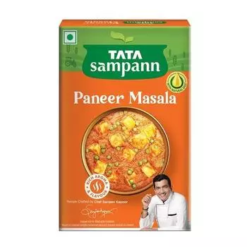 TATA Sampann Порошок панир масала с натуральными маслами, 100 г, приготовленный шеф-поваром Сандживом Капуром, с эксклюзивным советом шеф-повара, насыщенный аромат и вкус