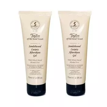 Taylor of Old Bond Street UK Гель после бритья Taylor s Sandalwood 75 мл x 2 упаковки, 2 шт.