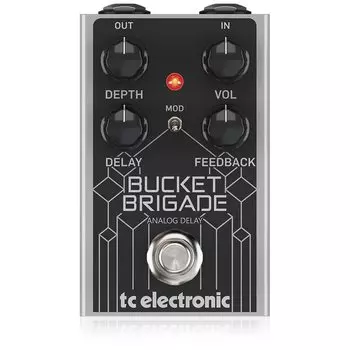 Tc Electronic Analog Delay Pedal Vintage Sound BBD Element Use All Analog BBD Circuit Design Optional Modulation Function with SPPED Control Compact