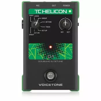 TC Electronics Singles VoiceTone D1 Vocal Effects Processor
