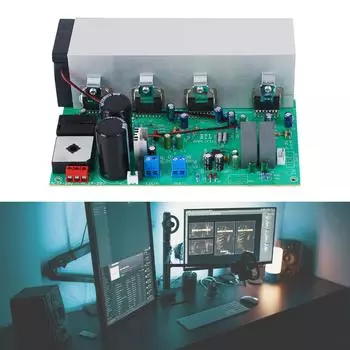 TDA7294 PRO Усилитель мощности 200 Втx2 HiFi стерео цифровой аудиоусилитель 2.0-канальный усилитель для пассивного домашнего аудио с динамиком