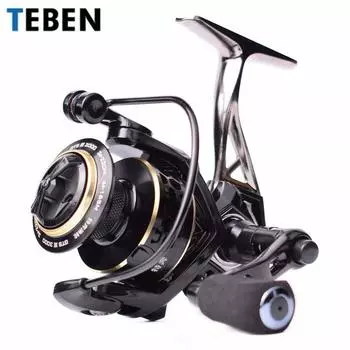 TEBEN GTS III 9BB Max Drag 12-20 кг солоноватая металлическая рыболовная катушка для спиннинга левая правая рука 2000 Series