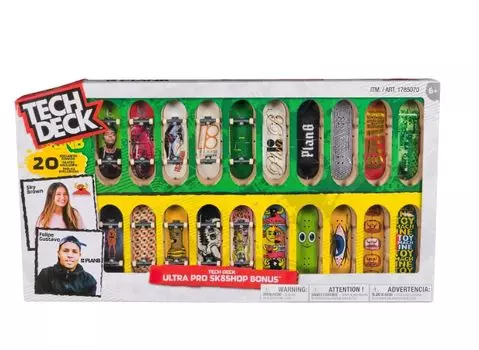 TECH DECK Ultra Pro 20 Бонусный набор Фингерборд Скейтборд Sk8shop