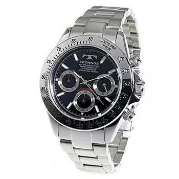 TECHNOS Chrono Quartz Watch TSM401SB Black [Мужские] [Товар]