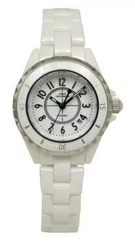 [Technos] Керамические часы Date T9930TW женские белые