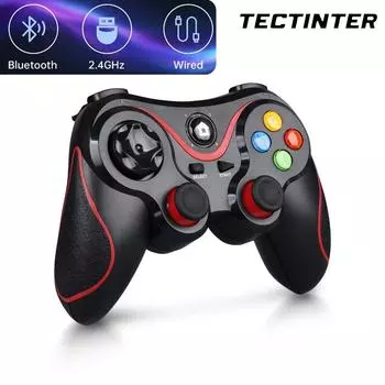 TECTINTER V8 Bluetooth контроллер 2.4G беспроводной контроллер для PS3/PS4 геймпад консоль для Switch аксессуары для TV/Android/IOS/ПК джойстик