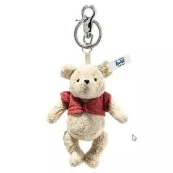Teddy Bear Bamboo Viscose Velvet Winnie the Pooh Pendant Disney Winnie the Pooh Keychain [Steiff]
