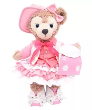 [Teddy Bear Mail Order Alice] Шелли Мэй Одежда Костюм для выхода в свет с рюкзаком Розовый Без тела для размера S