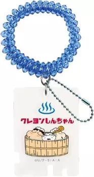 Tees Factory Crayon Locker Key Style Charm Public Bath H110 x W60 x D10mm Shin-chan Shin-chan/Blue KS-5546174AO