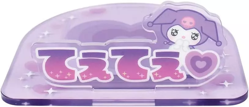 Tees Factory Sanrio Characters Acrylic Coaster Kuromi SR-5535701KU