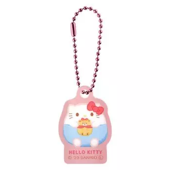 Tees Factory Sanrio Mini Acrylic Keychain Funyumaru Hello Kitty x x H3.5 W2.4 D0.3cm SR-5541650KT
