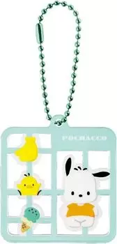 Tees Factory Sanrio Пластиковая модель Стиль брелок Pochacco SR-5541877PC