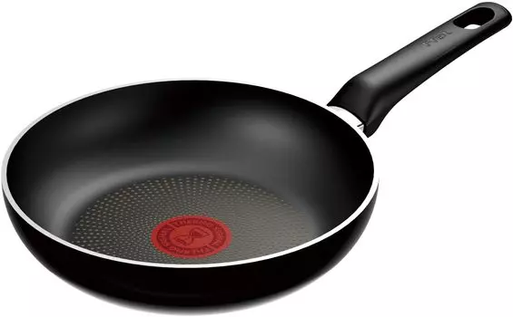 Tefal Frying For Gas Fire Free of Harmful Substances such as Titanium Intense Frying Black D53002 Pan, 20cm, Only, PFOA, Non-stick, Long-lasting Hard чёрный