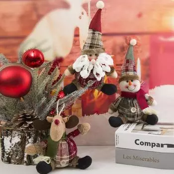 Telescopic Christmas Doll Merry Christmas Decorations For Home 2025 Christmas Ornament Xmas Navidad Noel Gifts New Year 2025