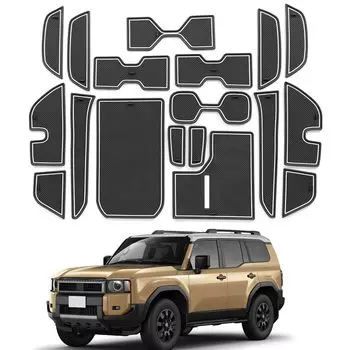 Temiry Toyota Rankle 250 Interior Rubber Mat for Land Cruiser 250 Exclusive Pocket Mat
