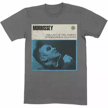 Темно-серая футболка унисекс Morrissey International Playboys S