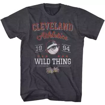 Темно-синяя футболка унисекс Major League Cleveland 94 Heather S