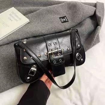 Temperament Commuter Ladies сумка через плечо Design Locomotive Bag Spice Girls красный