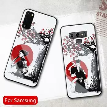 Tempered Glass Case Hunter x Hunter Under Tree For Samsung Galaxy A50 A60 A70 A21 A31 A51 A71 A81 A91 4G 5G A50S A70S M40 M80S A50