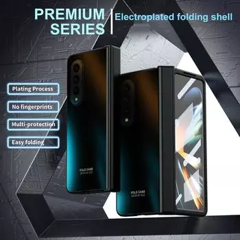 Закаленное стекло, пленка, чехол на весь корпус для Samsung Galaxy Z Fold 4 Fold4 Fold5 Fold3 Zfold4 Fold 5 3 2 Fold2 Fashion Coque for Samsung Z Fold 4