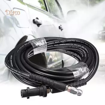 Tenfyer Мойка высокого давления для мойки автомобилей Чистящий шланг для Karcher K2 K3 K4 K5 10M