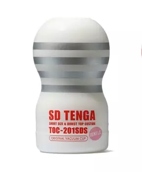 TENGA New SD TENGA Original вакуумная присоска Soft Short Type Deep Thrust Feel белая 1 шт. (х 1)
