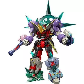 Tengen Toppa Gurren Lagann THE Combination Mugen Combination Grendan Lagann Немасштабная пластиковая окрашенная комбинированная фигурка