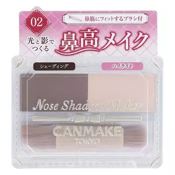 Тени для носа Canmake Nose Shadow Maker 2,7 г, 1 шт., 02 Gracie Pink
