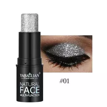 Тени для век Glitter Stick Eye Shadow Makeup Gel Шестицветные перламутровые тени для век Glitter
