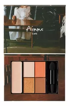 Тени для век от Ai Takahashi Aimmx Eyeshadow Palette Magazine 01 CAFE BEIGE - -