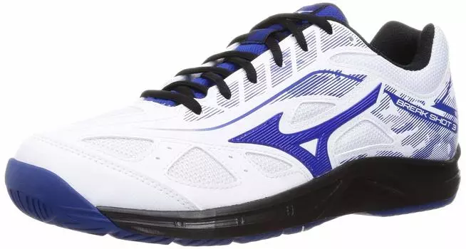 Tennis Shoes Break Shot 3 AC All Court Club Activities Lightweight Game Court Soft Tennis Hard Tennis cm 2E [Mizuno] White/Black/Blue 19.0