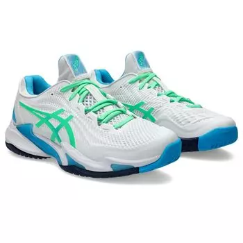 Кроссовки для тенниса COURT FF 3 1041A370 Leaf [ASICS] мужские белые/новые 28.5