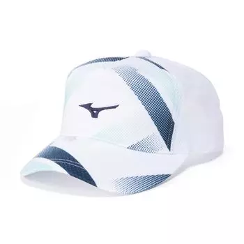 Теннисная кепка для клубных мероприятий шляпа унисекс 62JWC003 белая [Mizuno] белый