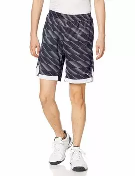 Теннисная одежда, игровые брюки 62JB0002 M [Mizuno] Черный/Белый
