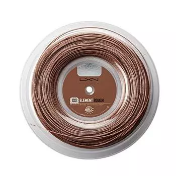 Теннисная струна Luxilon Element Rough 130 - катушка 200 м, коричневая