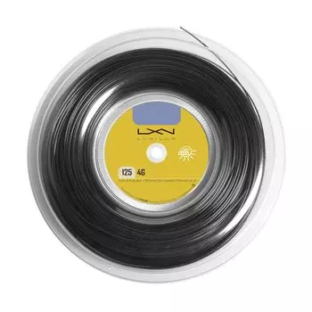 Теннисные струны LUXILON Gut 4G BLACK 125 REEL (4G Черный 125) 200м Черный WR8308301125 чёрный