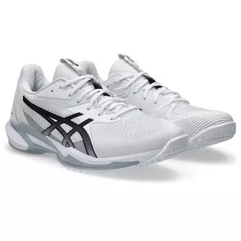 Теннисные туфли SOLUTION SPEED FF 3 OC 1041A439 103 см 2E [ASICS] Мужские (Белый черный) 26,0