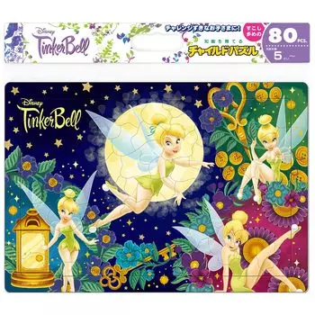 Tenyo Детский пазл Disney Tinker Bell Little Sister 80 деталей пазл для детей антибактериальное покрытие поставляется с чистящим чехлом возраст DC-80-215 5+