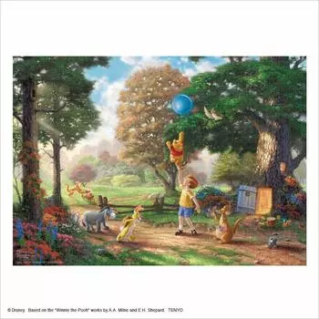 Tenyo в 2000-элементном пазле Disney Winnie the Pooh Winnie The Pooh II поставляется с сервисной картой [Сделано в Японии] (73х102см) Д-2000-629