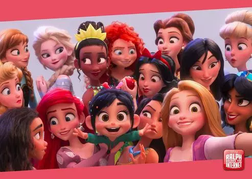 Tenyo в пазле из 300 деталей Disney Sugar Online принцесса В комплект входят клей и шпатель В комплект входит сервисная карта [Сделано в Японии] Rush I m (30,5x43см)