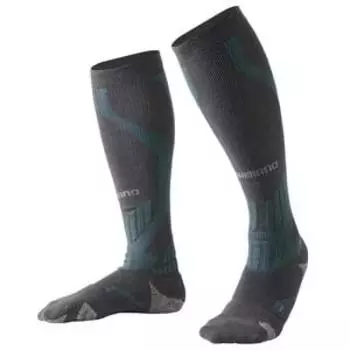 Теплые носки SHIMANO Angler Support Nakamaru Charcoal M SC-011V древесный уголь