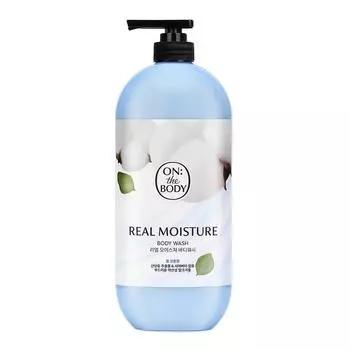 Теплый гель для душа On the Body Real Moisture Cotton, 900 г, 1 шт.