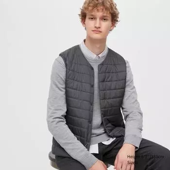 Теплый стеганый жилет UNIQLO Heattech