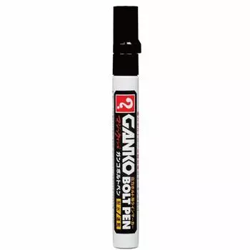 Teranishi Chemical Industry Magic Ink GANKO Bolt Pen средний кончик белый промышленный маркер MKOB-T30 белый