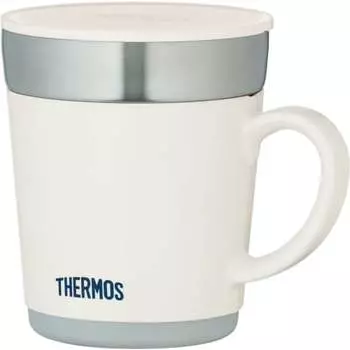 Термокружка термос 350мл белая JDC-351WH