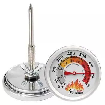 Термометр для гриля KT Thermo BBQ Grill, сменные детали для гриля-коптильни, 2,5-дюймовый циферблатный датчик температуры для гриля CHINA