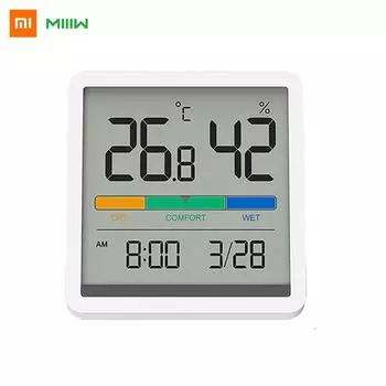 Термометр-гигрометр Xiaomi MIIIW белый