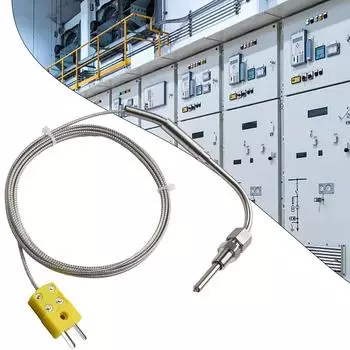 Термопара типа K, 1/8 дюйма NPT, 1 шт., EGT, высокотемпературные датчики, разъем типа K