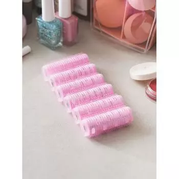 Термопроводящие бигуди для волос Daiso 25 мм, упаковка из 6 шт.